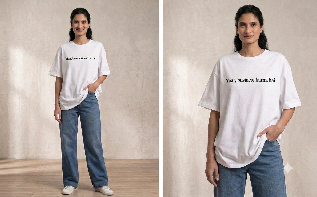 Business Karna Hai | Premium Unisex Oversized T-Shirt