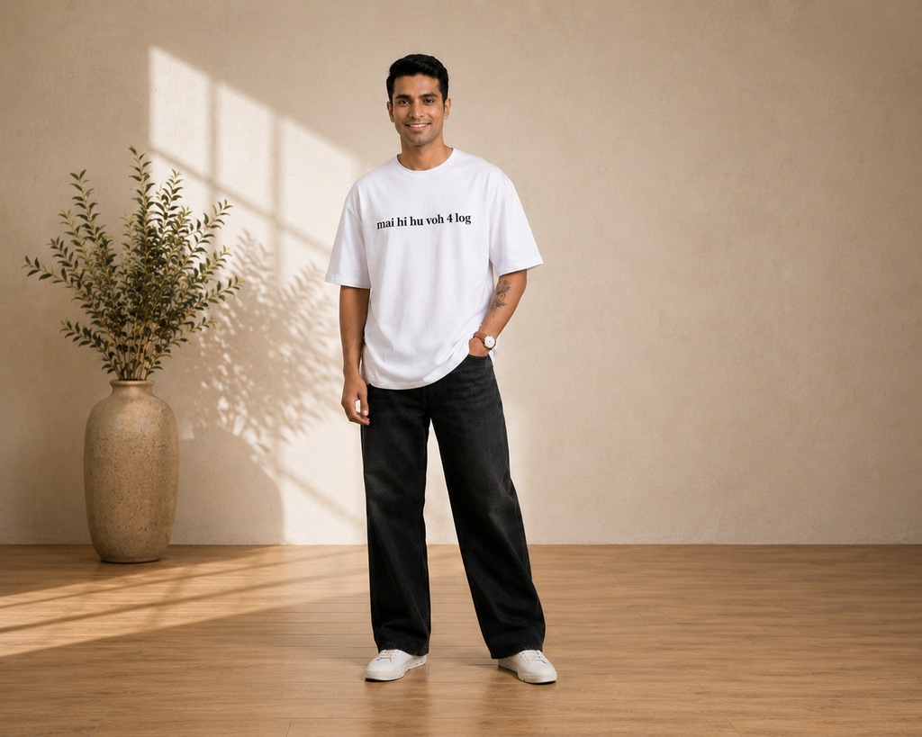 Chaar Log | Premium Unisex Oversized T-Shirt