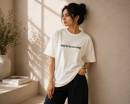 Chaar Log | Premium Unisex Oversized T-Shirt
