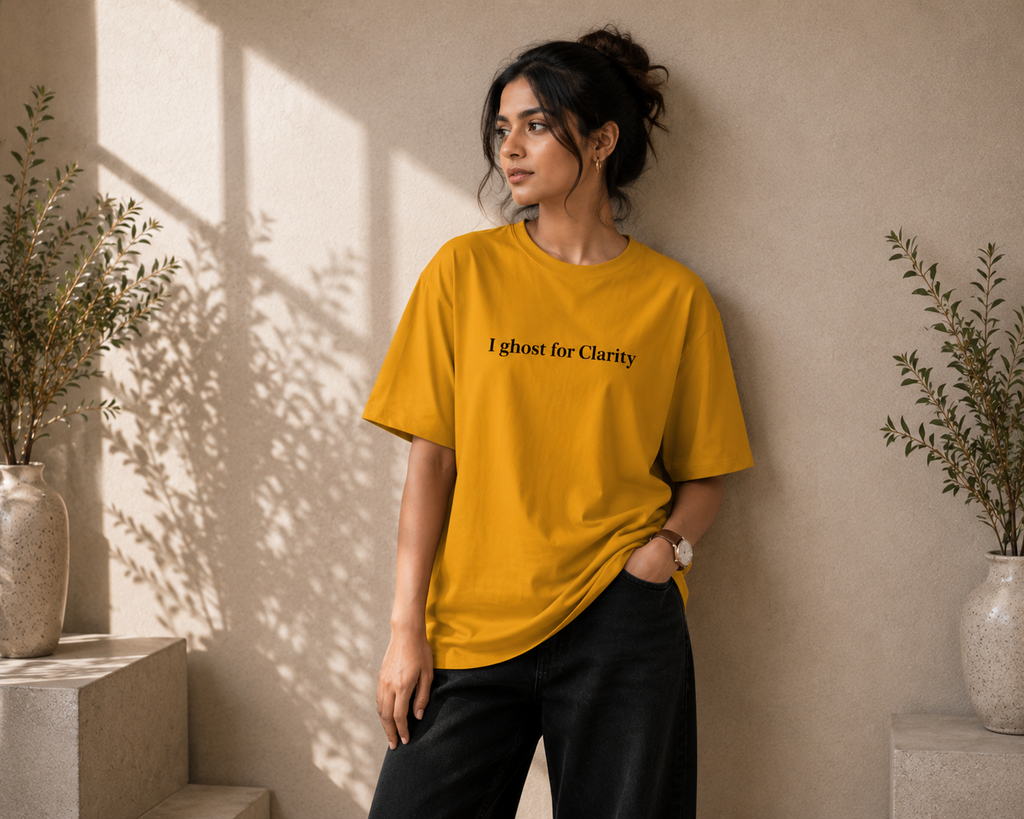 Ghost For Clarity | Premium Unisex Oversized Classic T-Shirt
