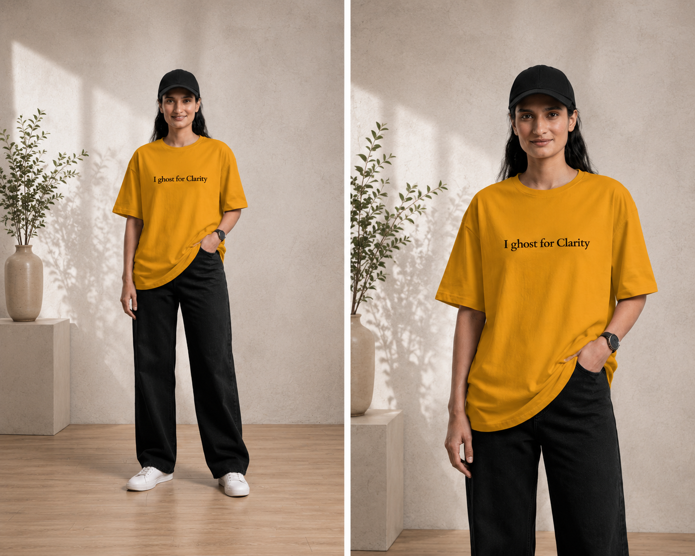 Ghost For Clarity | Premium Unisex Oversized Classic T-Shirt