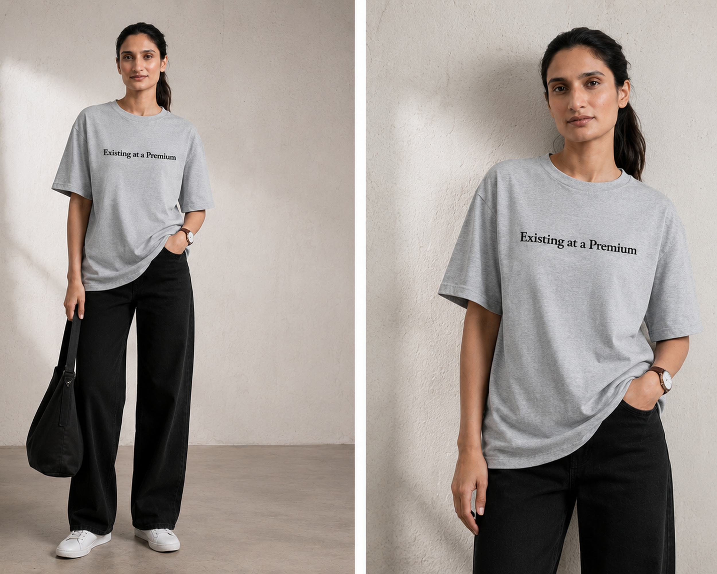 Existing At a Premium | Premium Unisex Oversized Classic T-Shirt