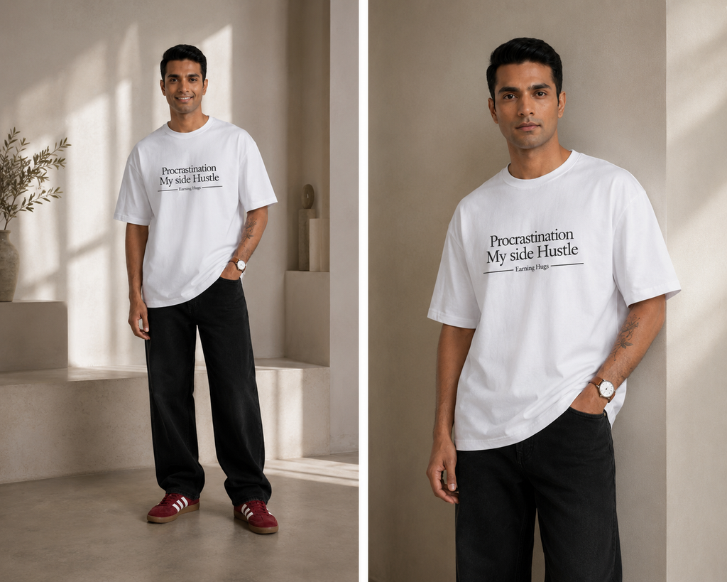 Procastination | Premium Unisex Oversized Classic T-Shirt