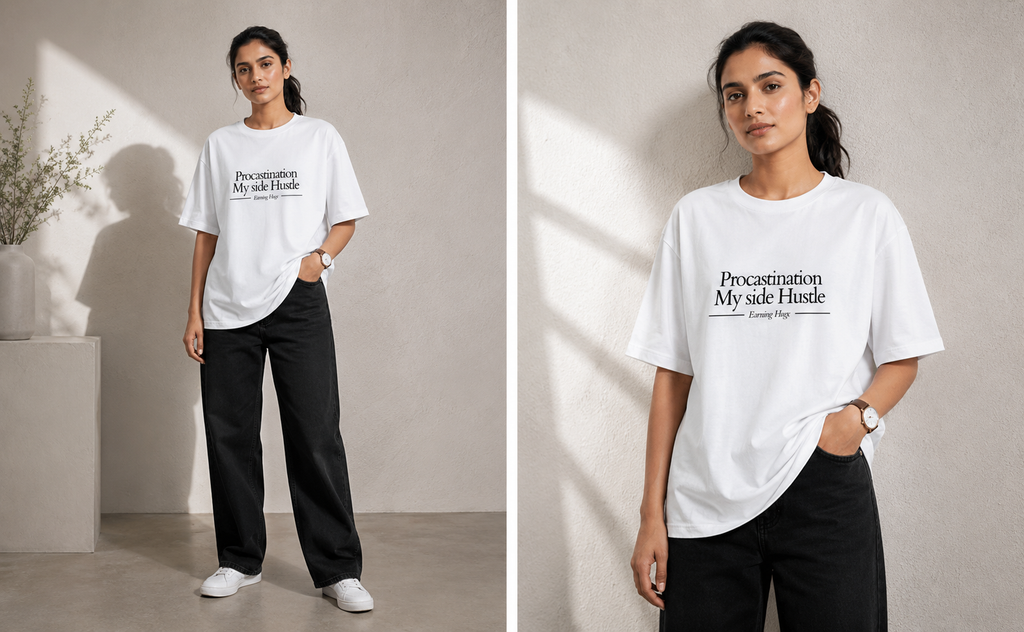 Procastination | Premium Unisex Oversized Classic T-Shirt
