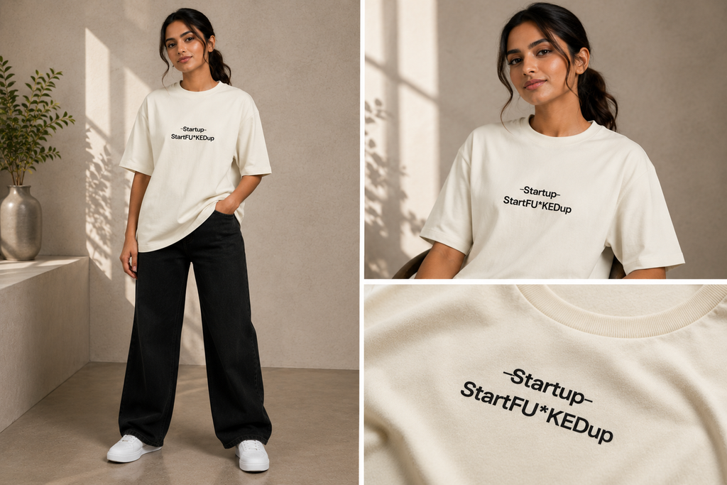 Startup | Premium Unisex Oversized Classic T-Shirt